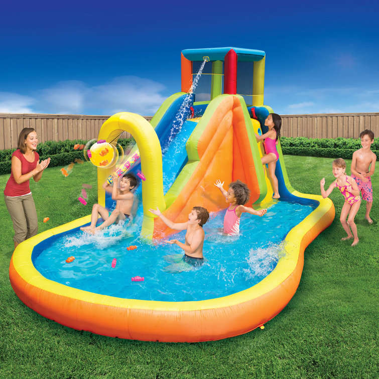 Banzai 8ft x 9.6ft Plastic Kiddie Pool Wayfair